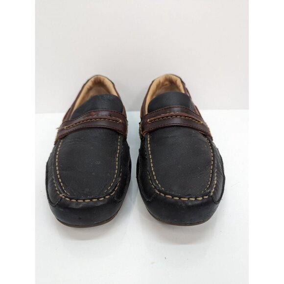 Sperry Top Sider Men Black Leather Driving Loafer 0238360 G-11 CH196 Size 9M - Picture 1 of 10